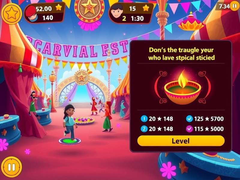 Carnival Dash Delight Diwali special event gameplay